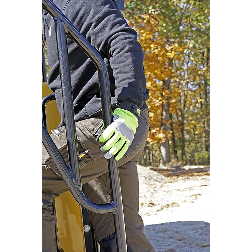 GUANTE CAT ALTA VISIBILIDAD Y MUÑECA AJUSTABLE - TAMAÑO XL