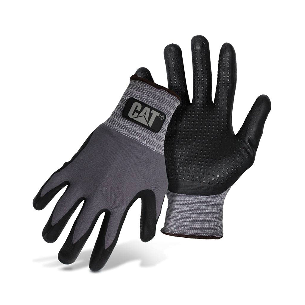 GUANTE CAT DE NITRILO C/ PUNTOS - TAMAÑO XXL