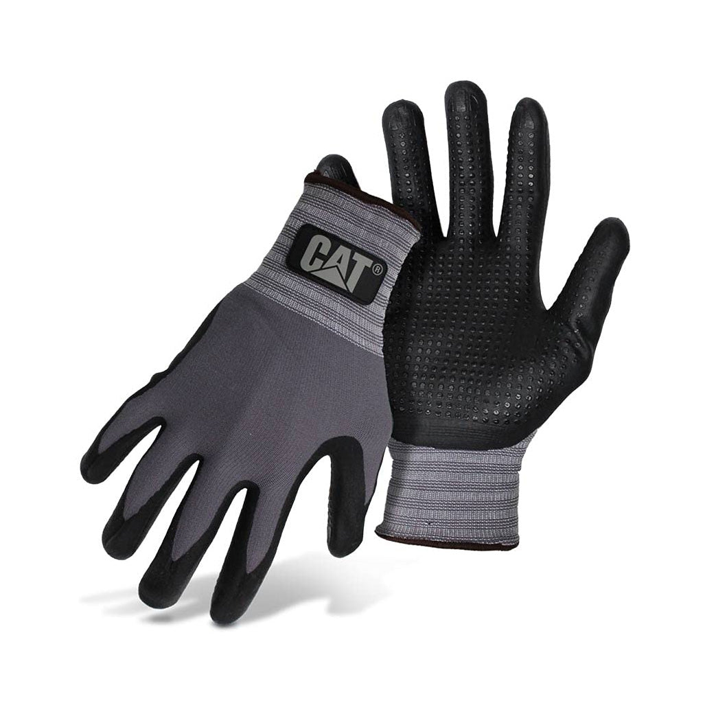 GUANTE CAT DE NITRILO C/ PUNTOS - TAMAÑO XL