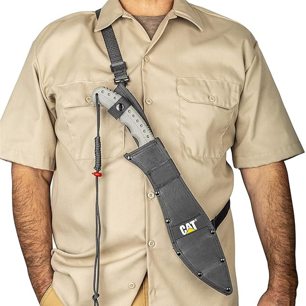 MACHETE CAT 19" INOX C/ FUNDA