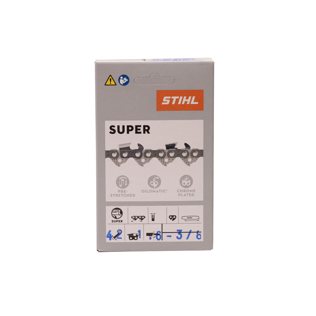 CADENA STIHL 3/8" - PASO 1,6 MM P/ ASERRAR CON LIMA DE REGALO