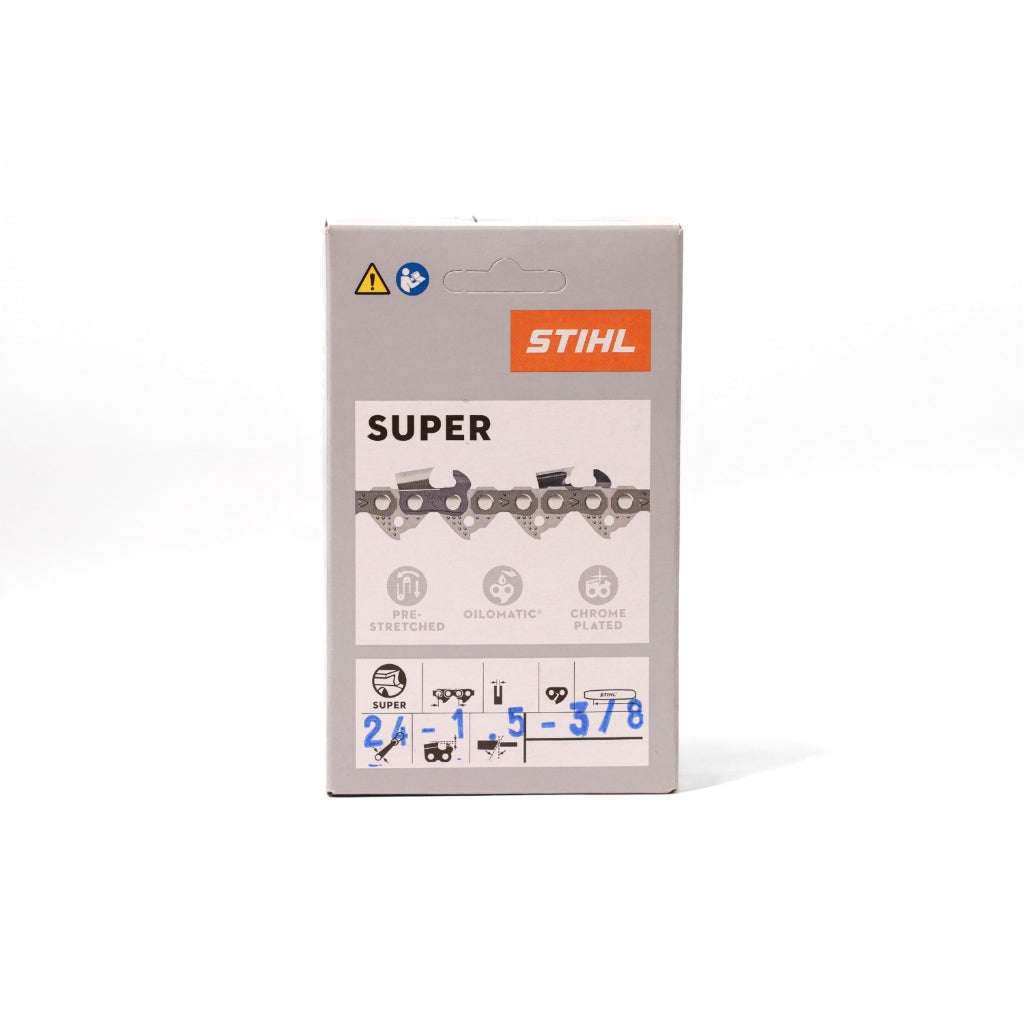 CADENA STIHL RAPID SUPER 3/8" - PASO 1,5 MM - 24 DIENTES CON LIMA DE REGALO