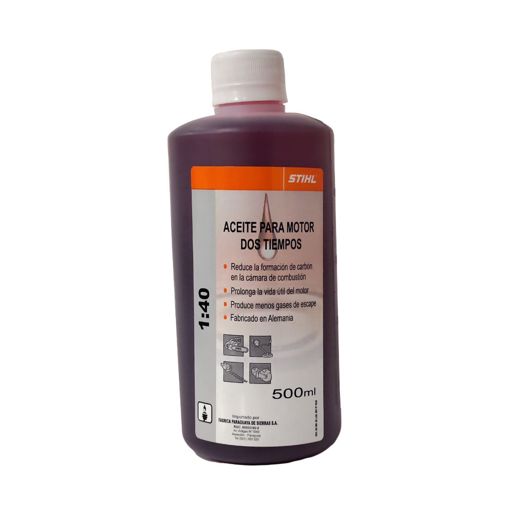 ACEITE P/ MOTOR 2 TIEMPOS STIHL X 0,500 L
