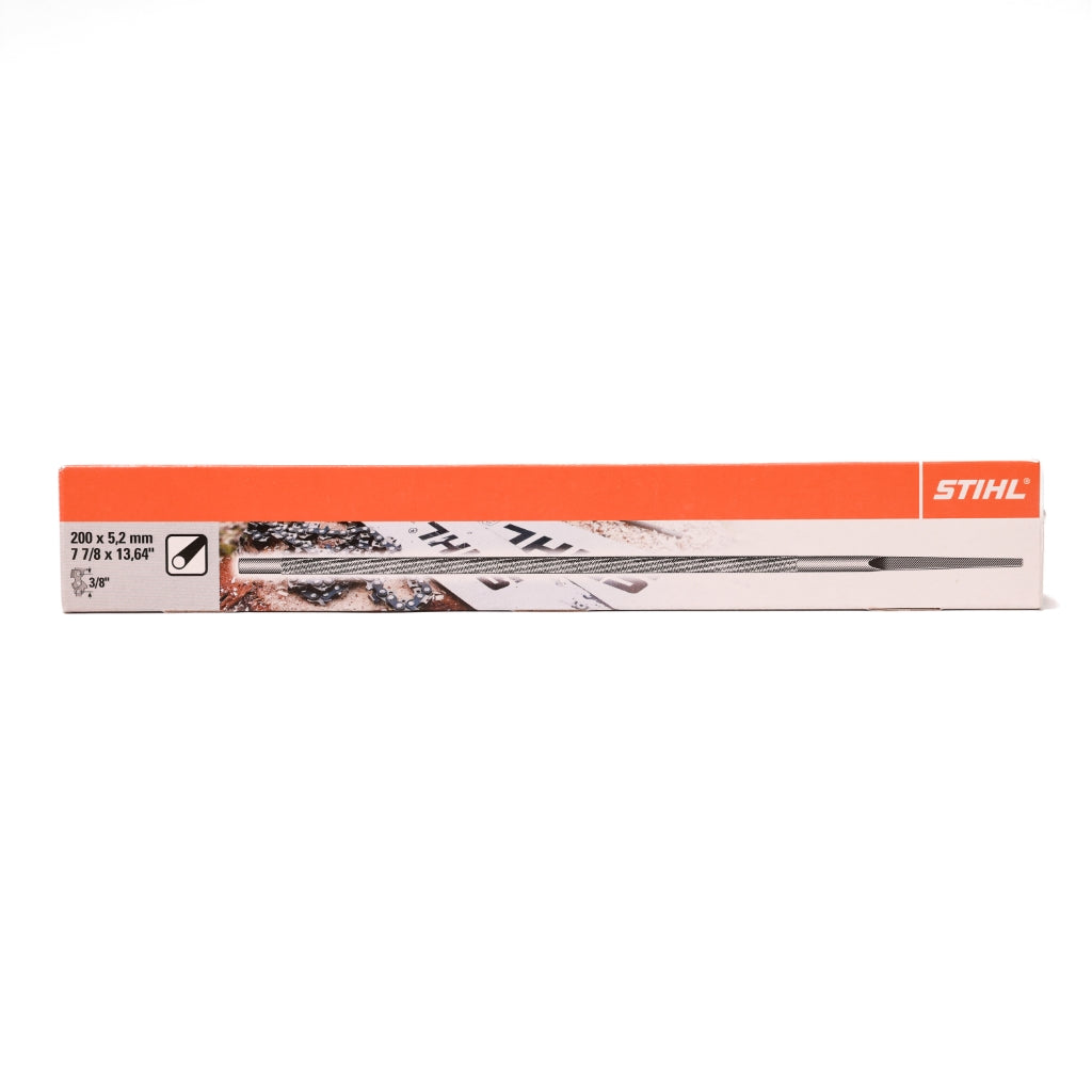 LIMA REDONDA STIHL 200 MM X 5,2 MM PARA CADENAS 3/8" X 1 UNIDAD