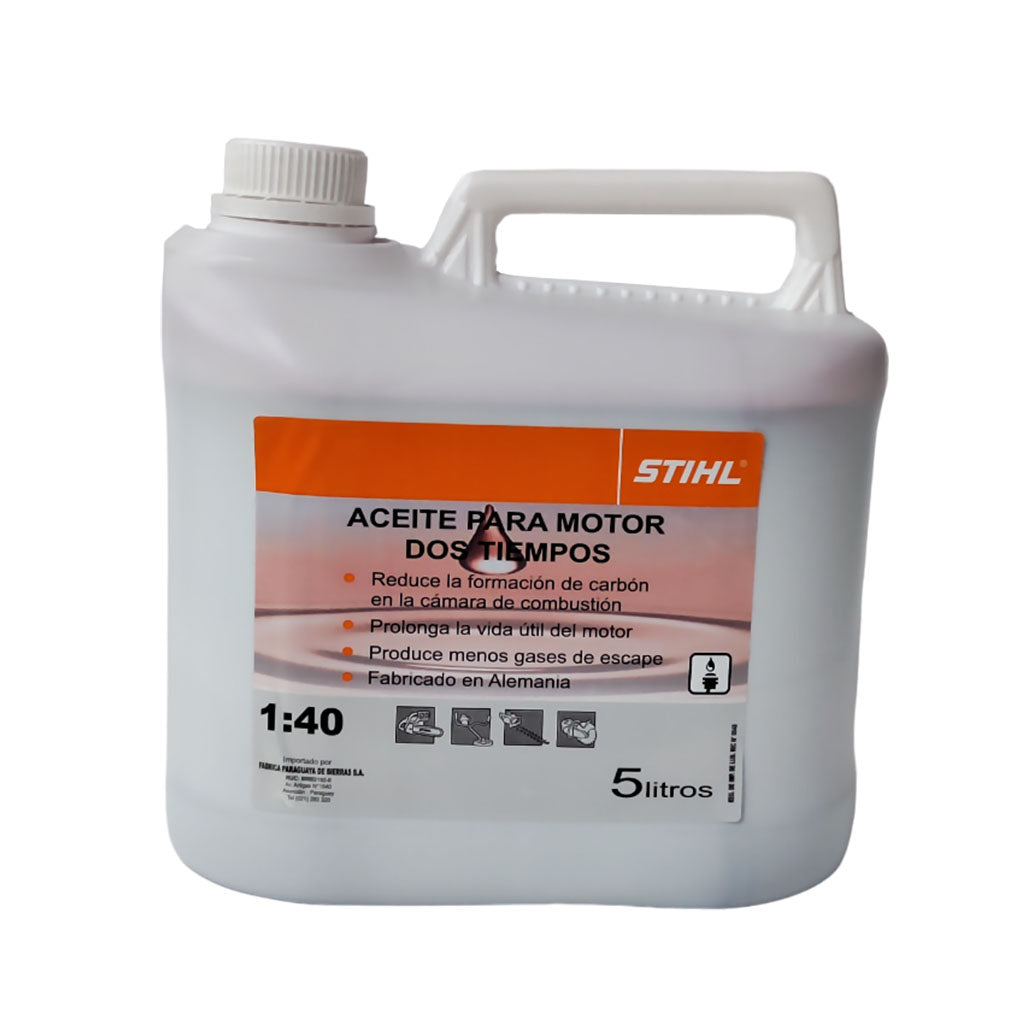 ACEITE P/ MOTOR 2 TIEMPOS STIHL X 5 L