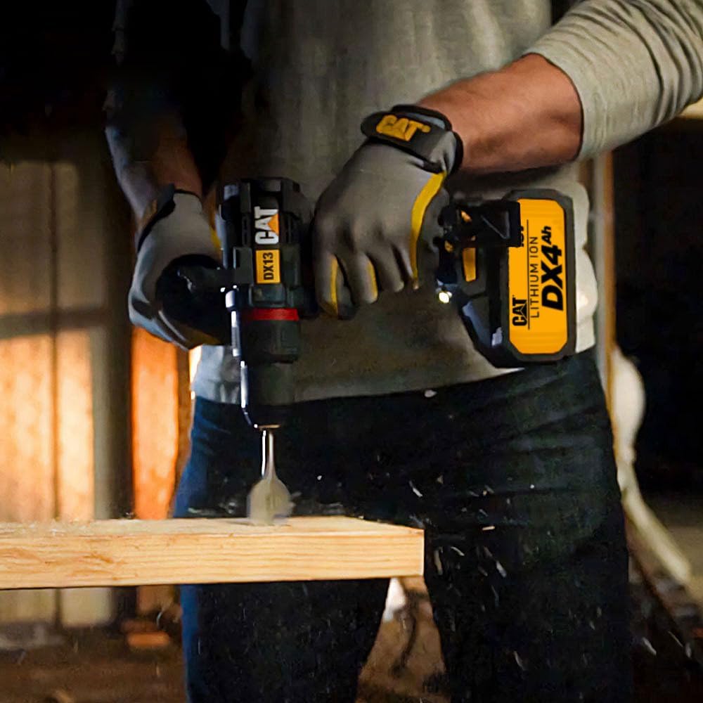 KIT TALADRO DX13.1 C/PERCUTOR 13MM 80NM BRUSHLESS 2 BAT 4AH C/CARGADOR