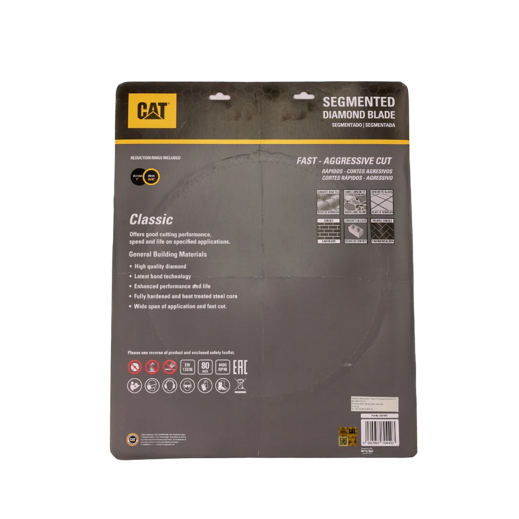 DISCO DIAMANTADO CAT SEGMENTADO 14" / 350MM