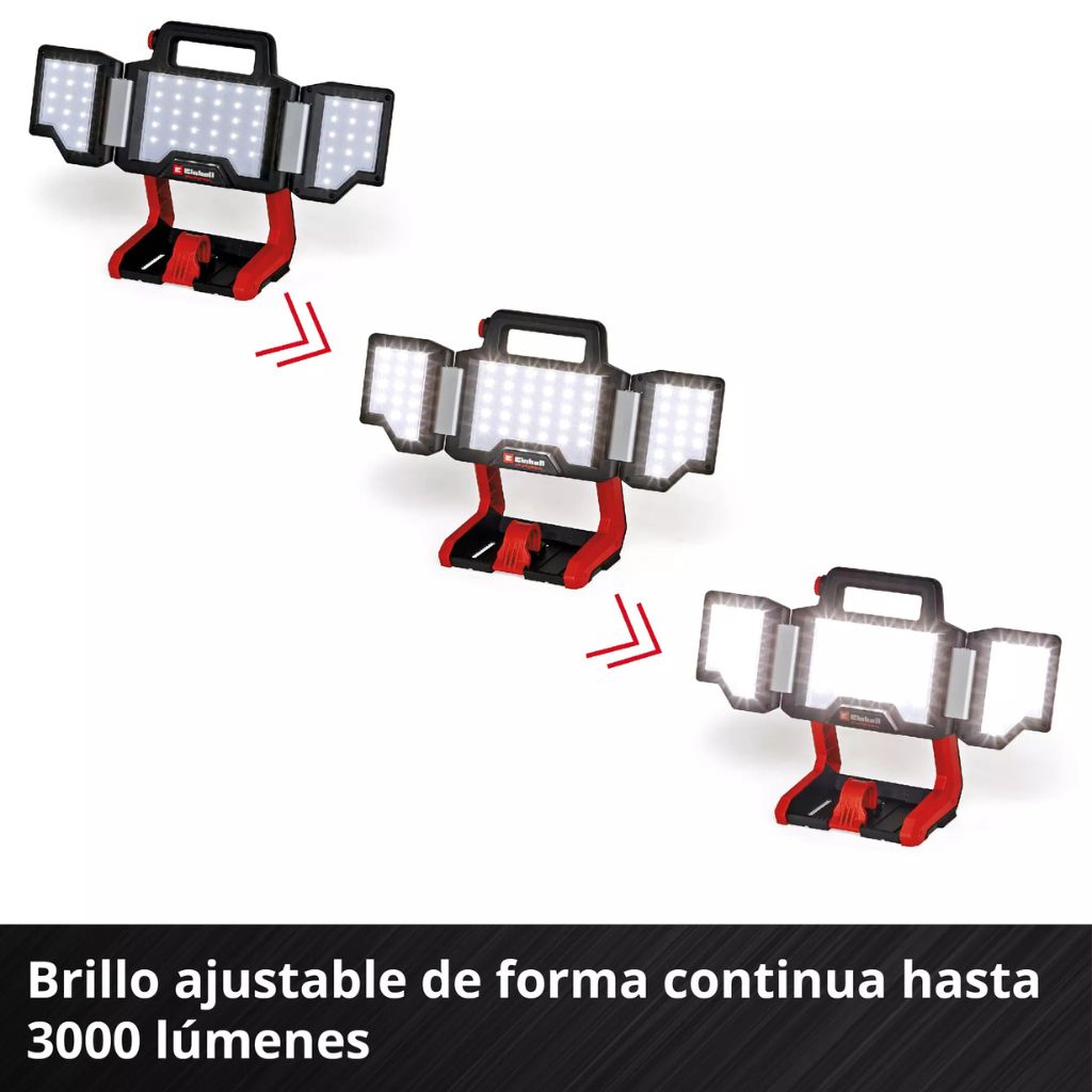 LUZ DE TRABAJO A BATERÍA EINHELL TP-CL 18/3000 SET S/ BATERÍA