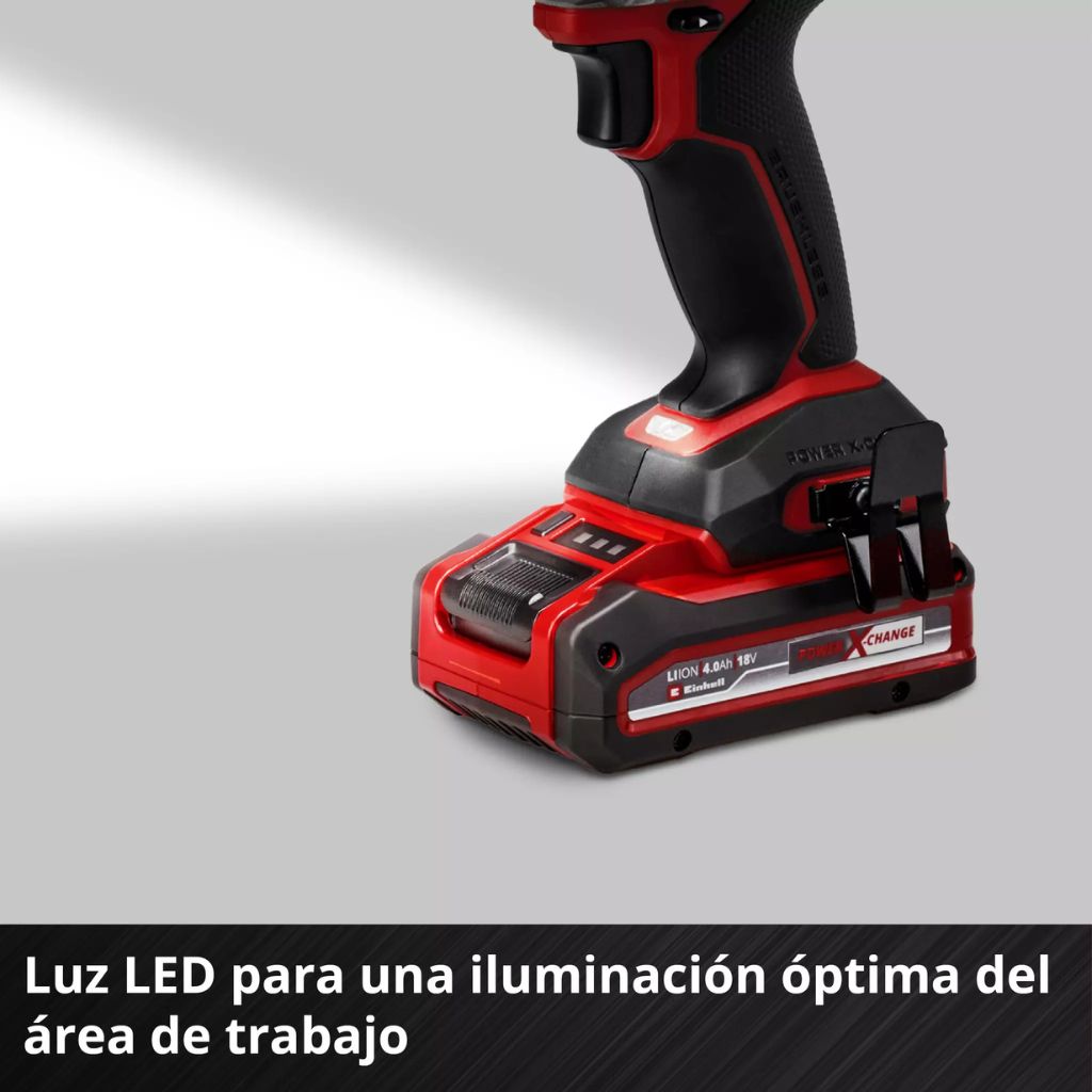 ATORNILLADOR DE IMPACTO A BATERÍA EINHELL TP-CI 18/250 S/ BATERÍA