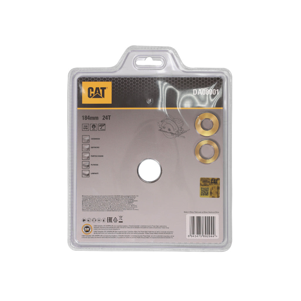 DISCO SIERRA CAT TCT 7 1/4" X 30MM 24T