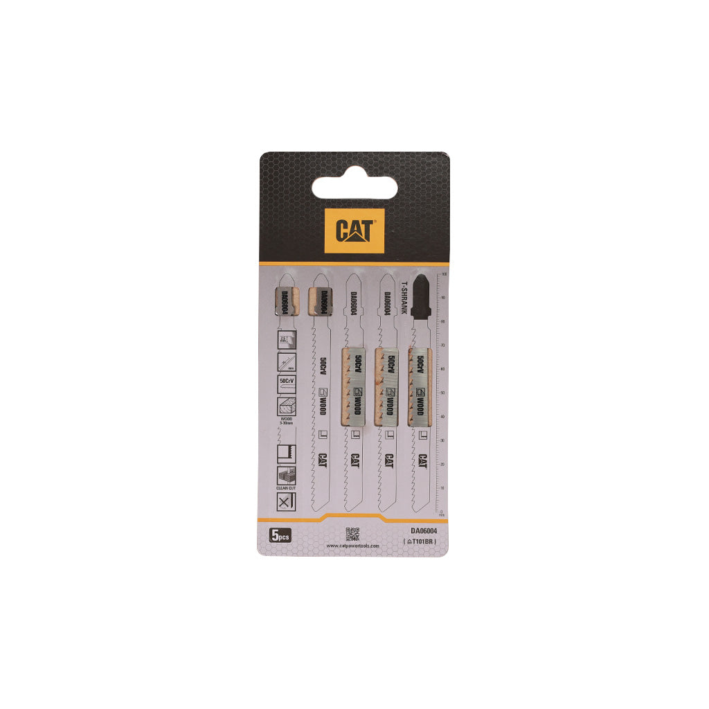 HOJA SIERRA CALADORA CAT DESCENDENTE P/ MADERA 75 MM X 5 UNIDADES