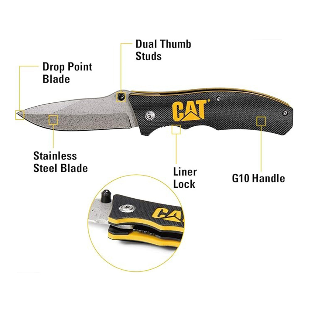 NAVAJA PLEGABLE CAT 7 5/8" INOX