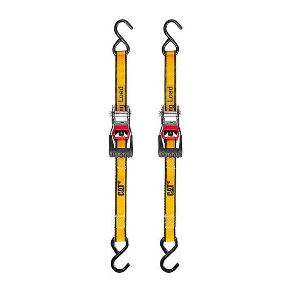 SET DE CATRACAS DE NYLON CAT CON GANCHOS 1"X3MM