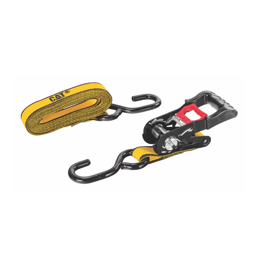 SET DE CATRACAS DE NYLON CAT C/ GANCHOS DE 1" X3,6M