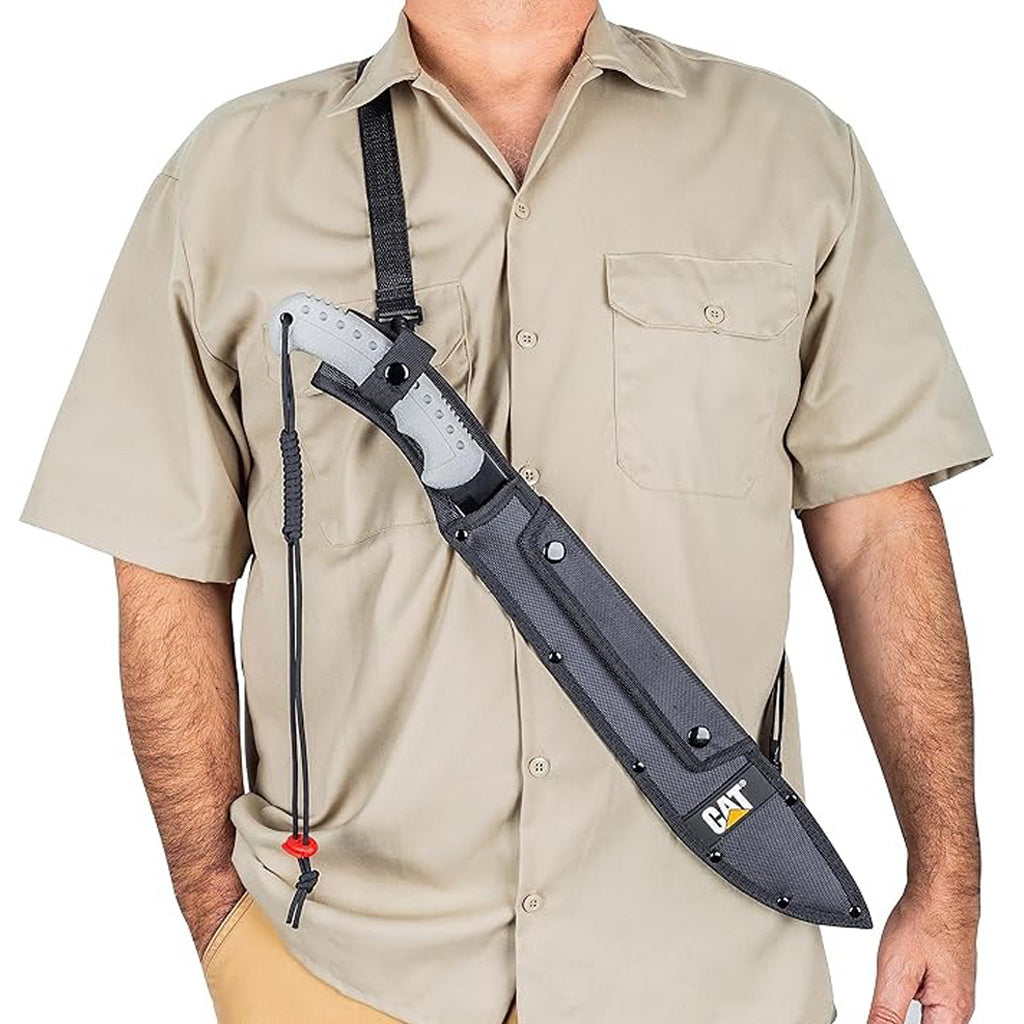 MACHETE CAT 21" INOX C/ FUNDA