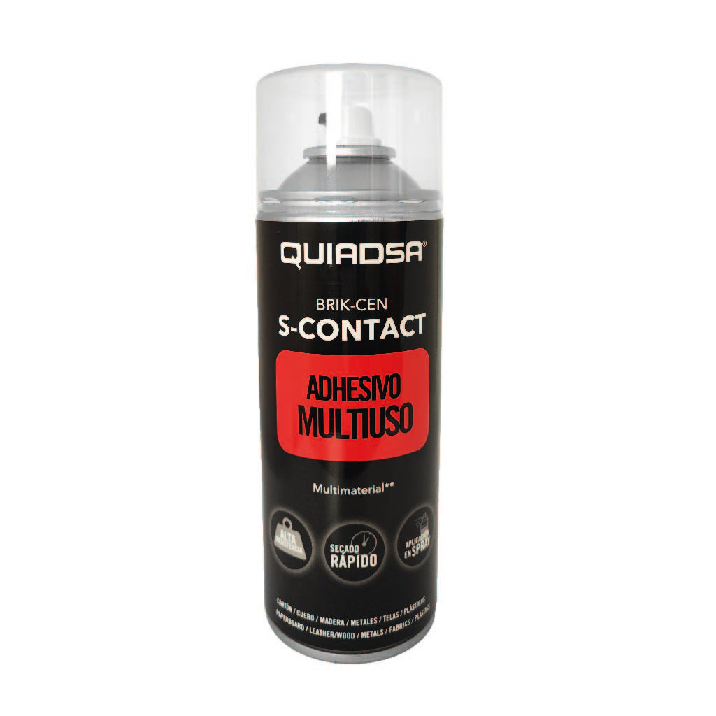 ADHESIVO DE CONTACTO EN SPRAY QUIADSA S-CONTACT - 400 ML