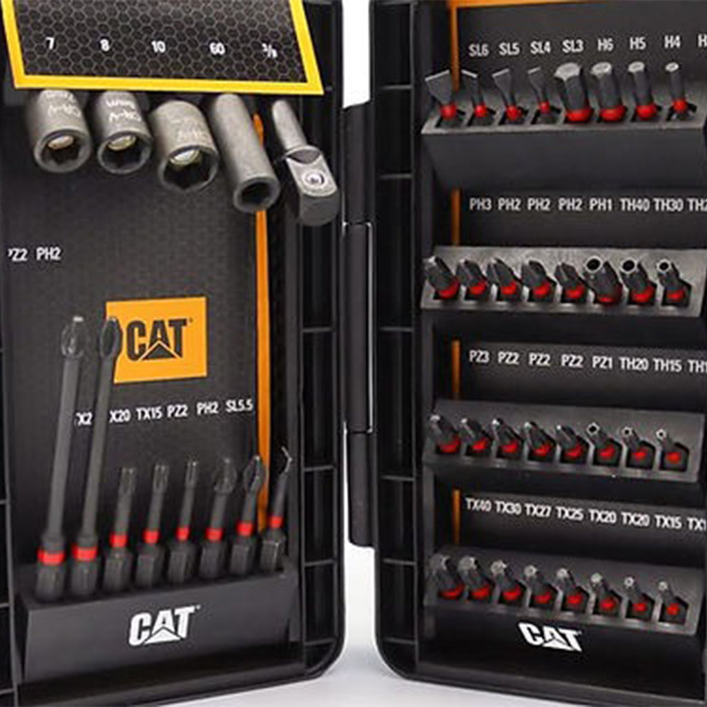 JUEGO DE PUNTAS BIT DE IMPACTO 1/4" CAT 45 PIEZAS