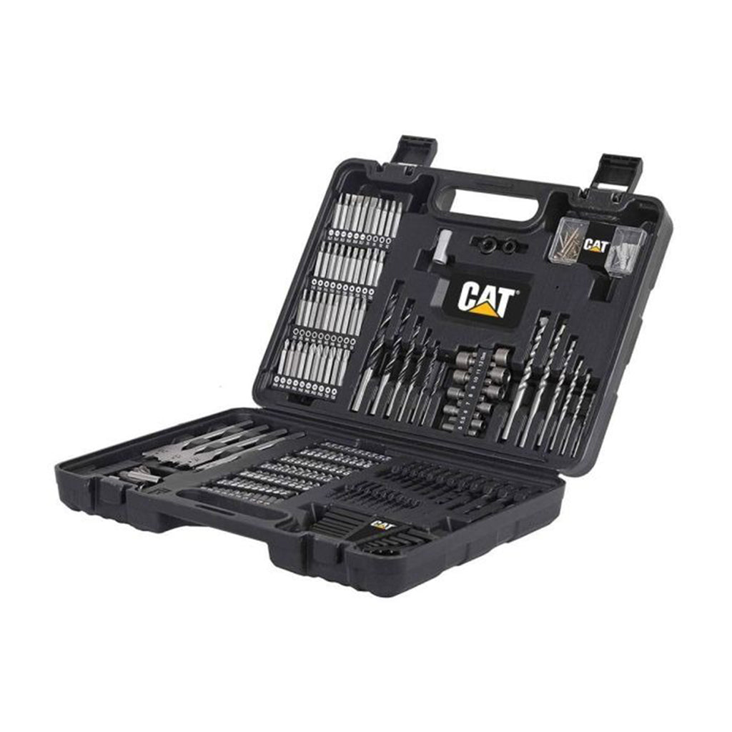 SET DE BITS Y MECHAS CAT 201 PIEZAS