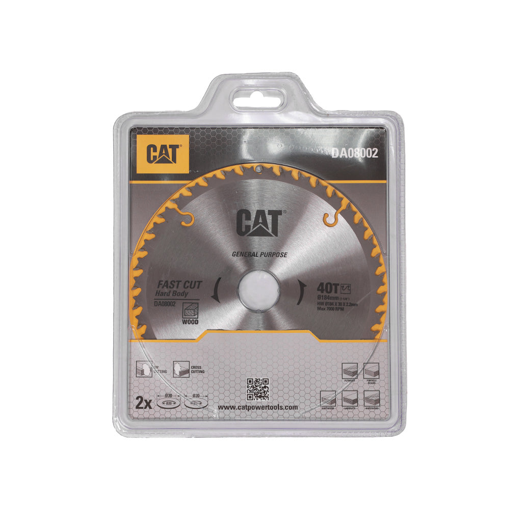 DISCO SIERRA CAT TCT 7 1/4"X 30MM 40 DIENTES