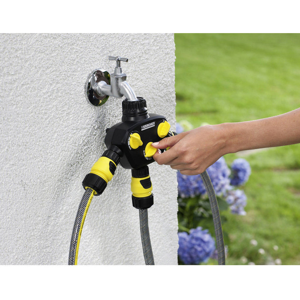 ADAPTADOR DE CANILLA DE 3 VÍAS KÄRCHER