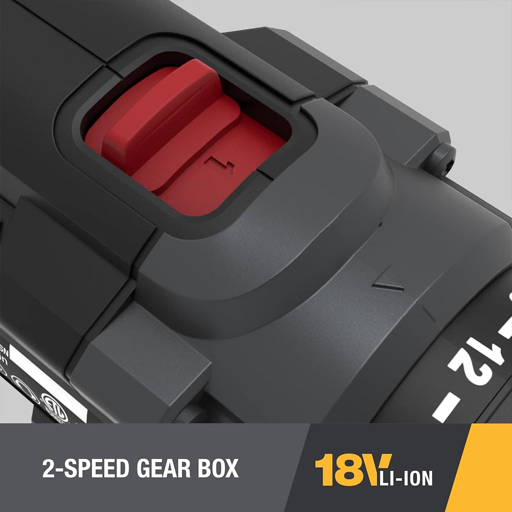 KIT TALADRO PERCUTOR A BATERÍA CAT DX12 CON 2 BATERÍAS + CARGADOR