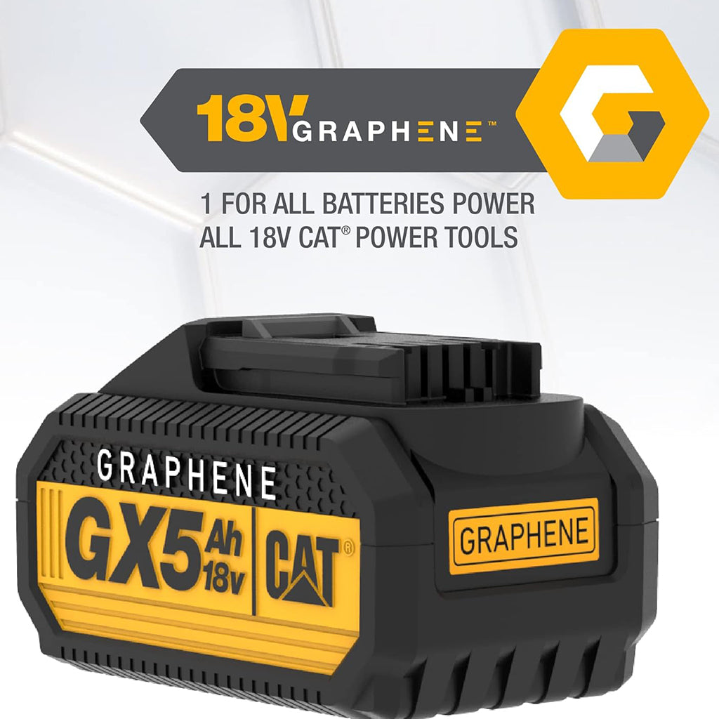 TALADRO ATORNILLADOR A BATERÍA CAT DX13 CON 1 BATERÍA + CARGADOR + MALETÍN