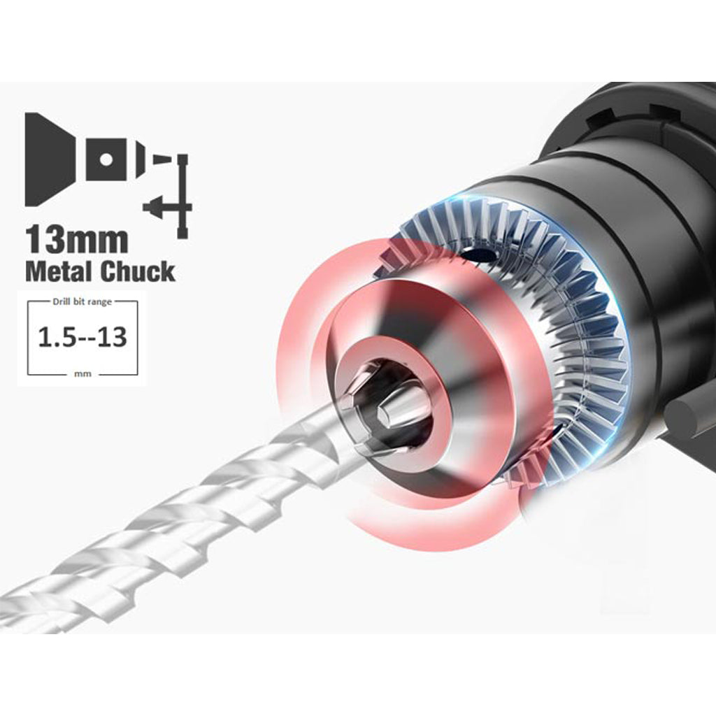 TALADRO PERCUTOR ELÉCTRICO CAT DX175