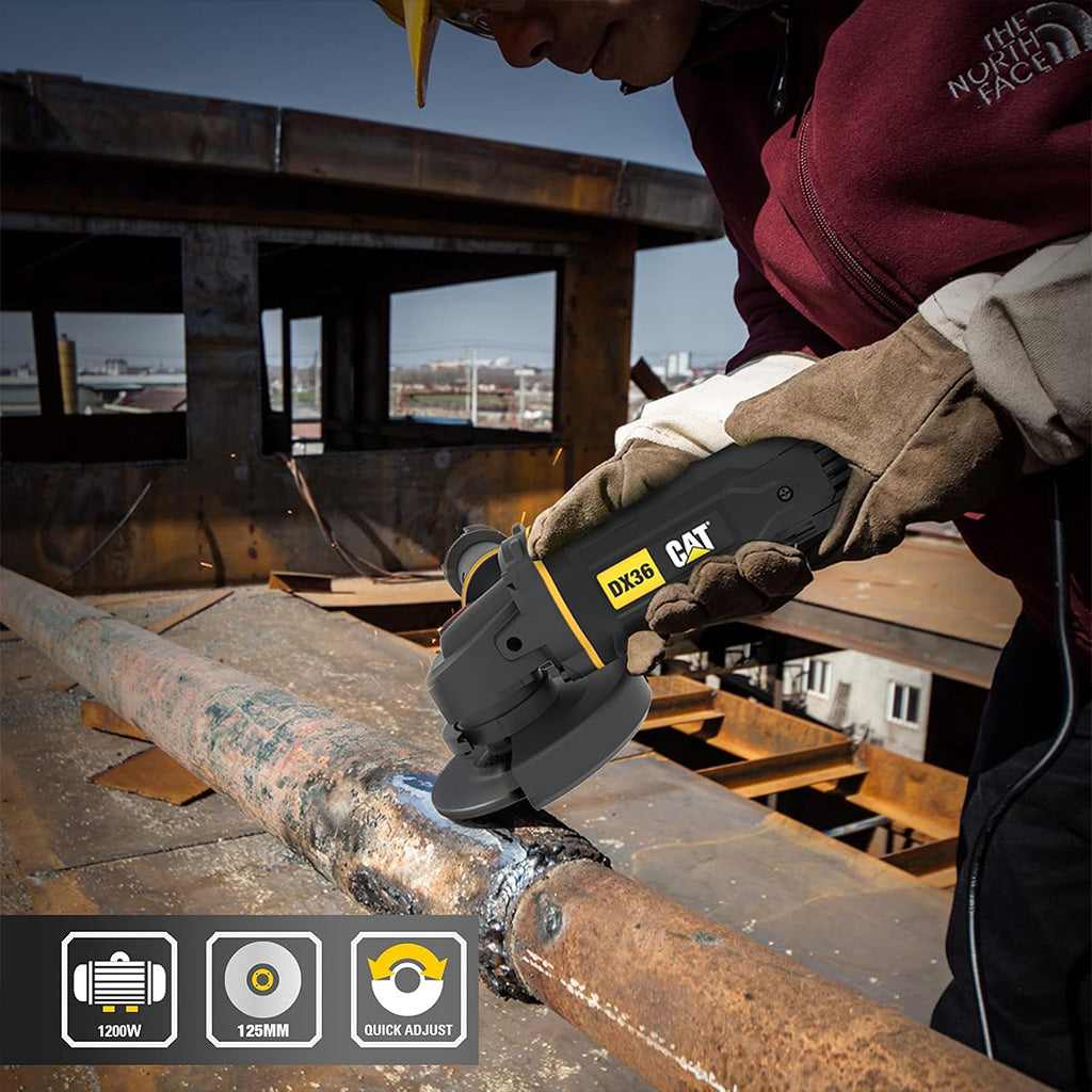AMOLADORA ANGULAR ELÉCTRICA CAT DX36