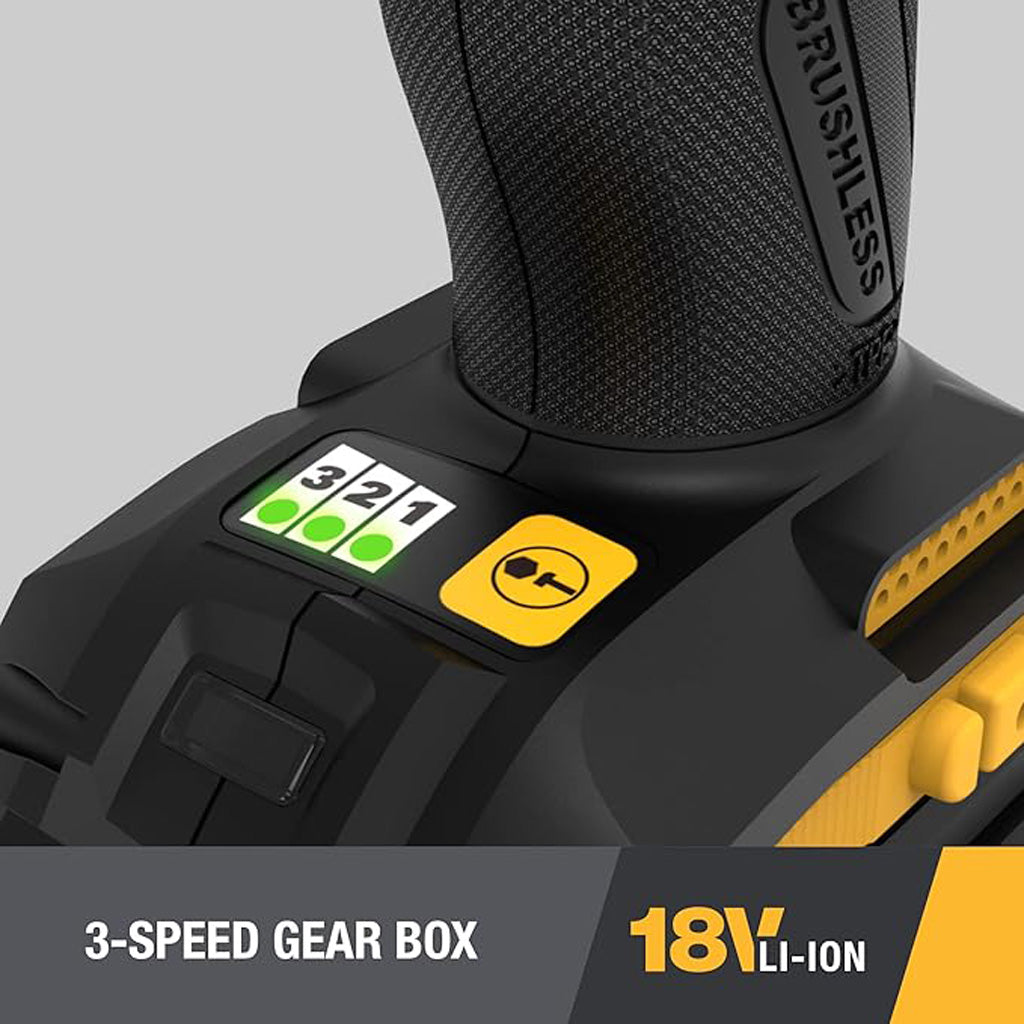 KIT ATORNILLADOR A BATERÍA CAT DX71 CON DOS BATERÍAS + CARGADOR + MALETÍN