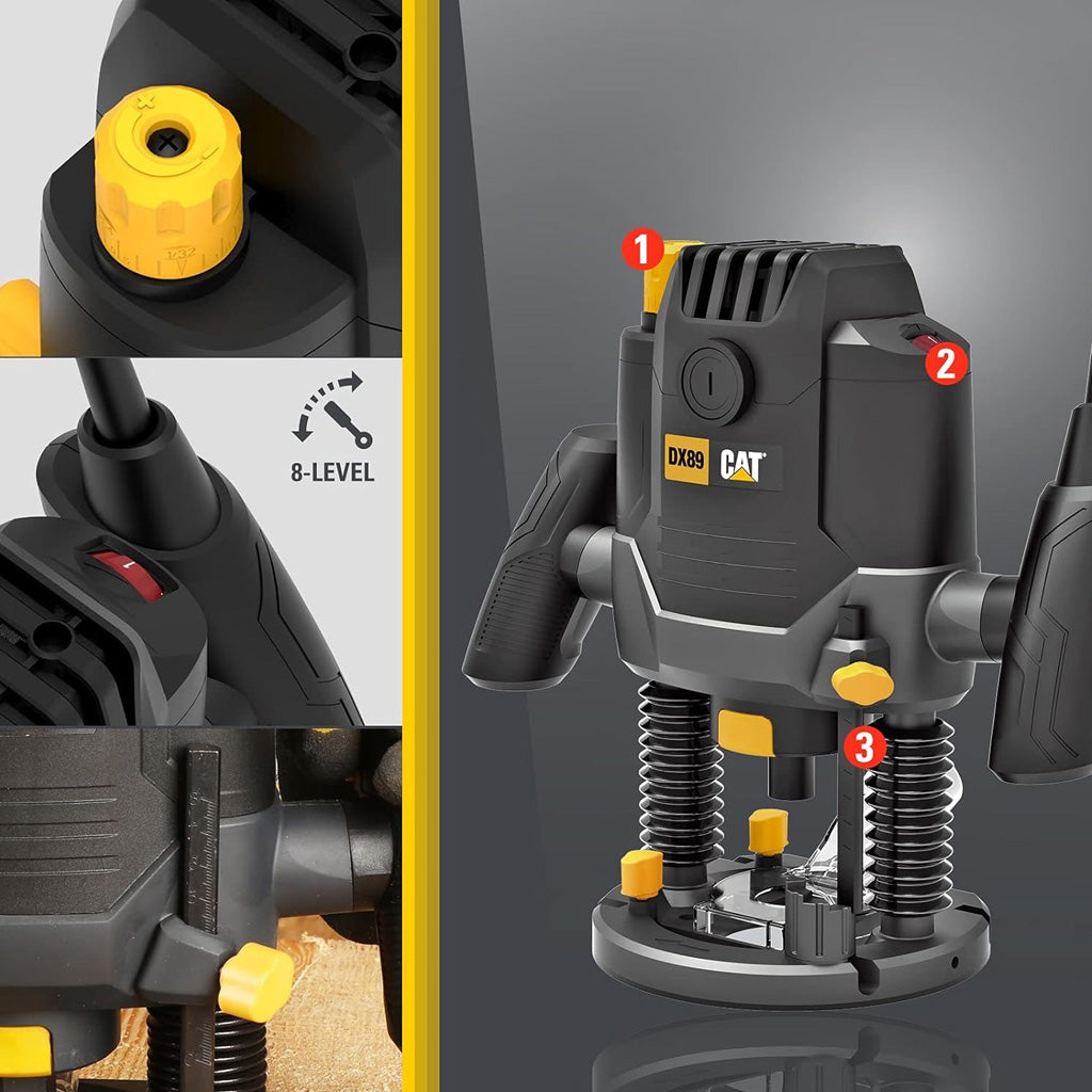 FRESADORA ELÉCTRICA CAT DX89