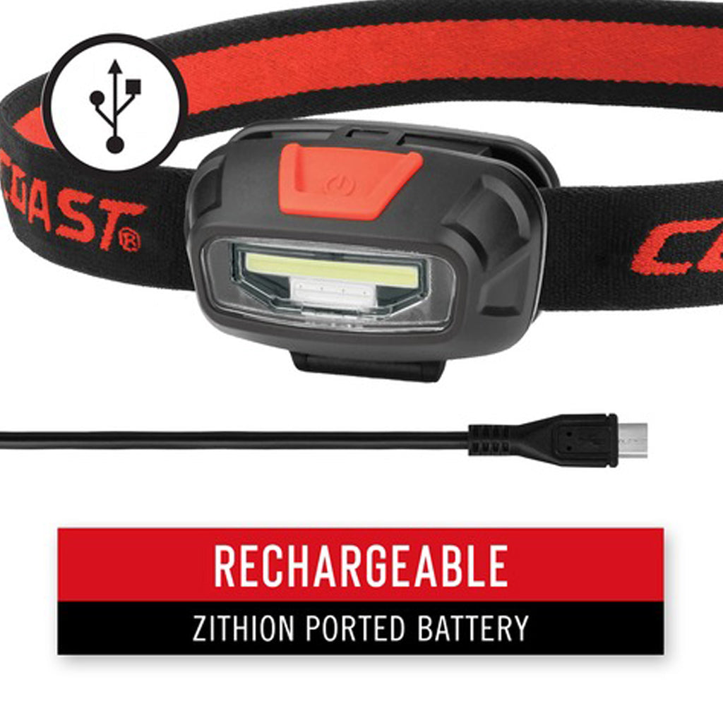 LINTERNA P/ CABEZA COAST FL13R - 270 LM - 20 MTS