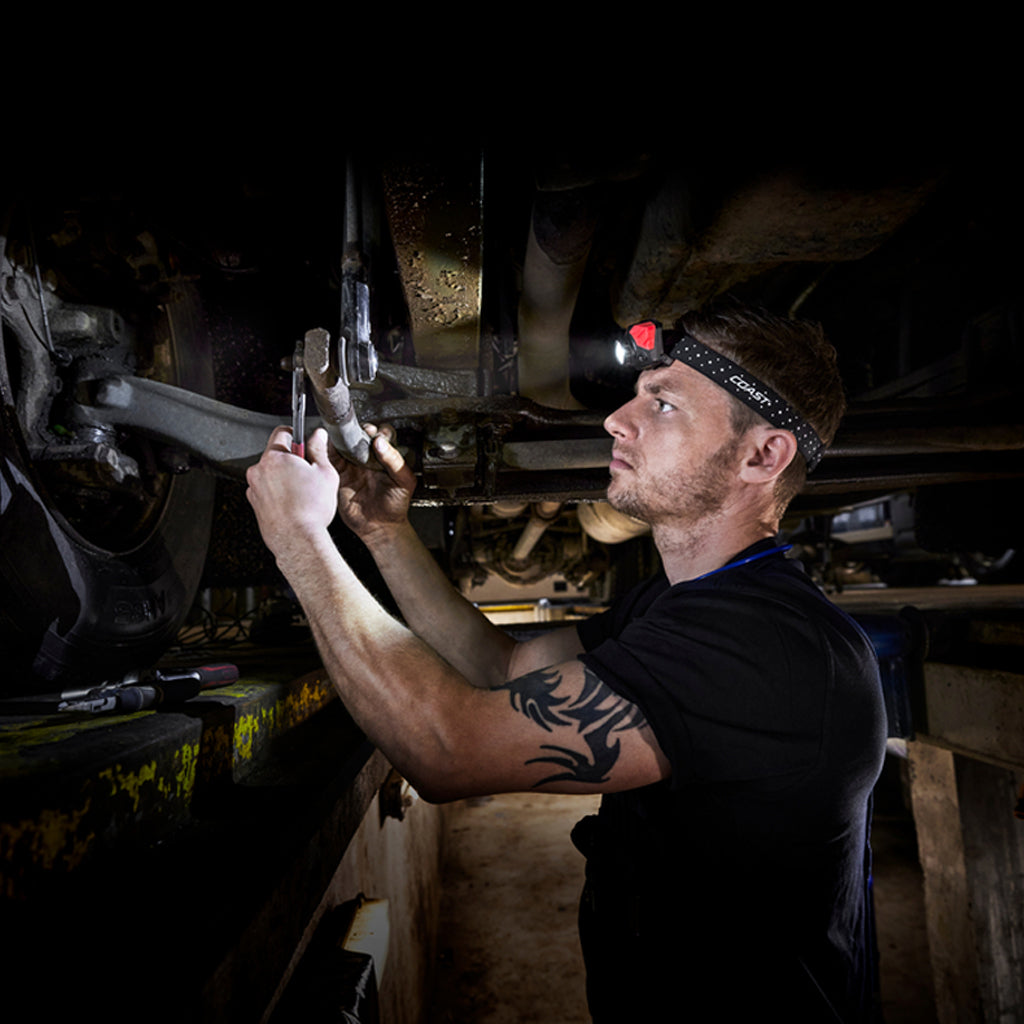 LINTERNA P/ CABEZA COAST FL75R - 530 LM - 156 MTS