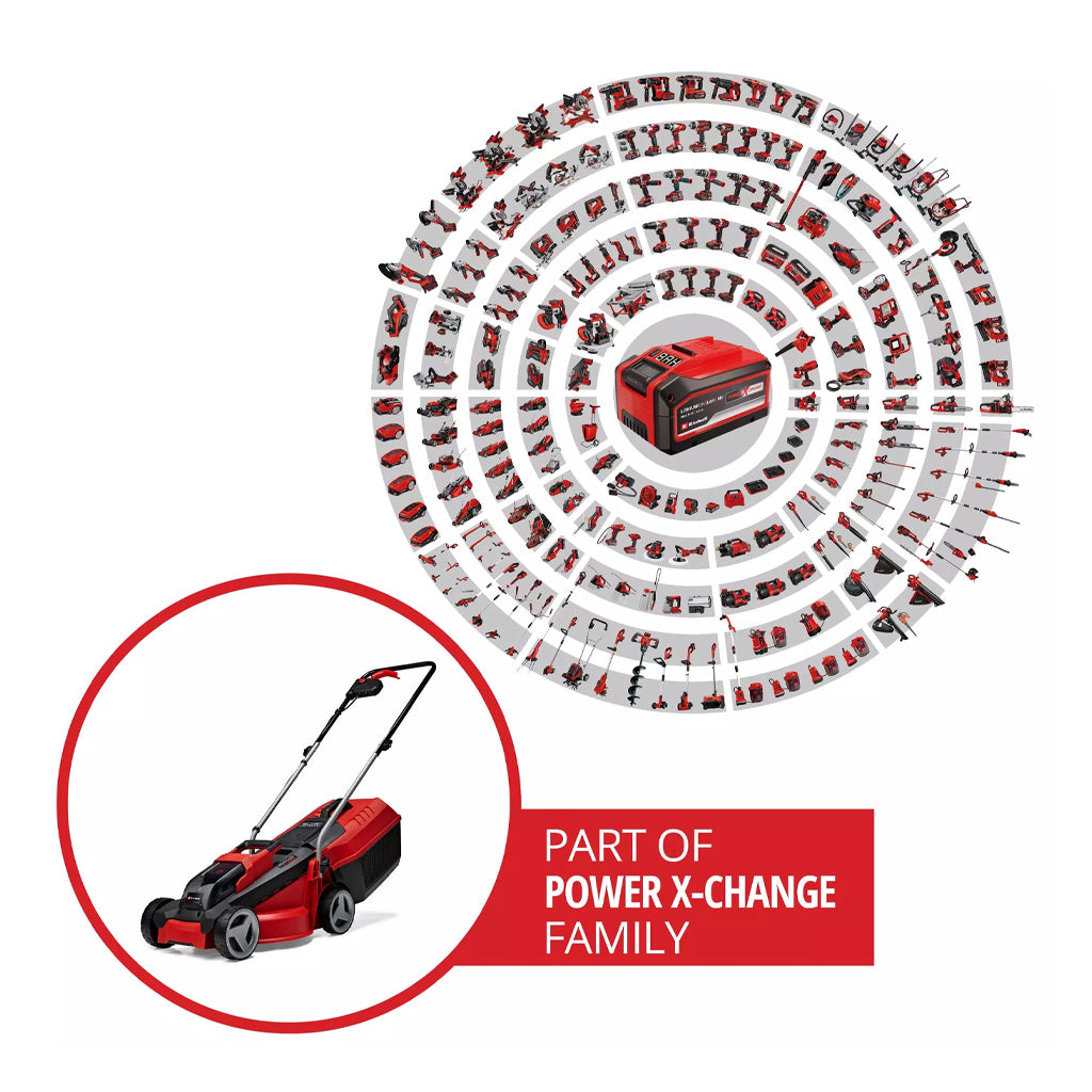 CORTA CÉSPED A BATERÍA EINHELL GE-CM 18/30 S/ BATERÍA