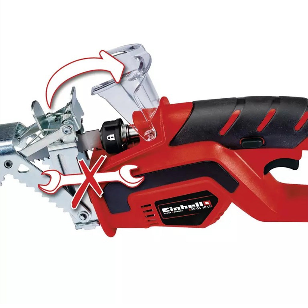 CORTADOR DE RAMAS EINHELL GE-GS 18V S/ BATERÍA