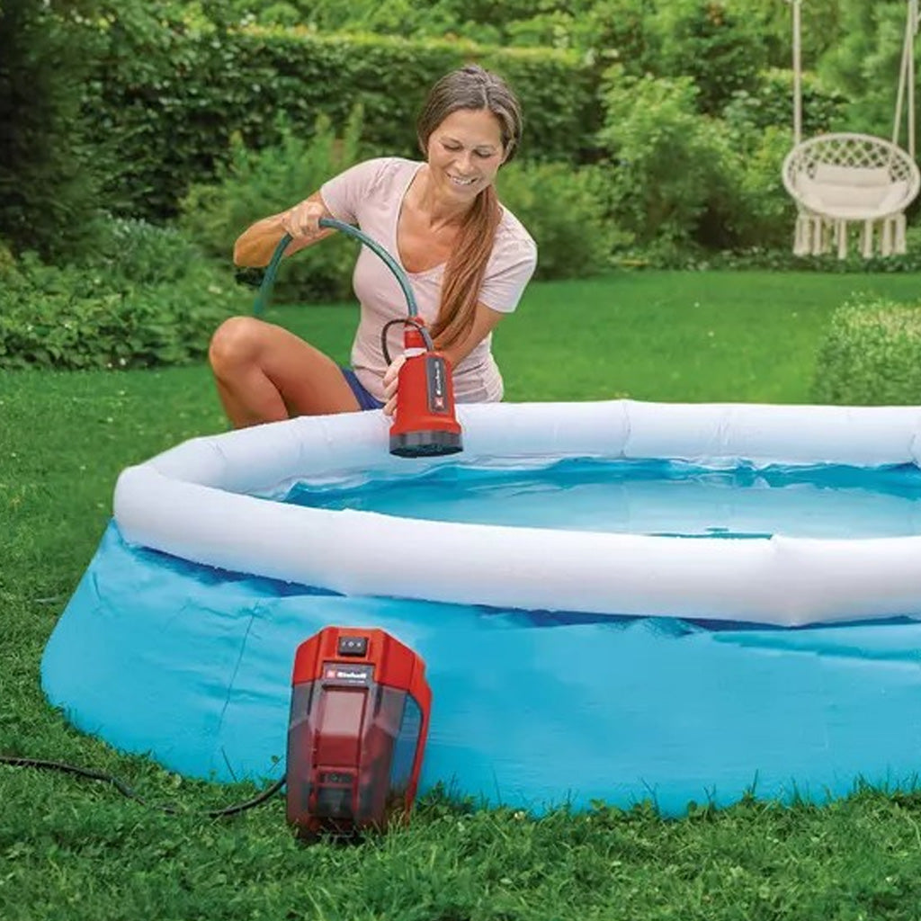 BOMBA DE AGUA INALÁMBRICA EINHELL GE-SP 18 S/ BATERÍA