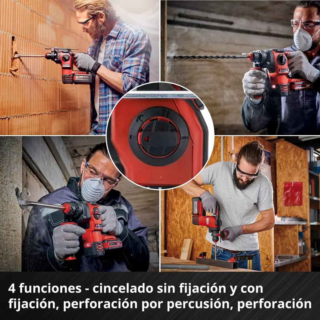 MARTILLO PERFORADO EINHELL HEROCCO 18/20 S/ BATERÍA