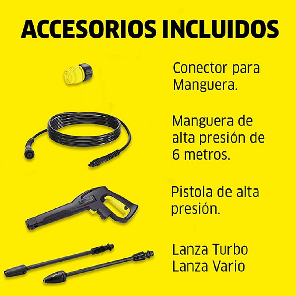 HIDROLAVADORA K4 + WD 1 CLASSIC DE REGALO
