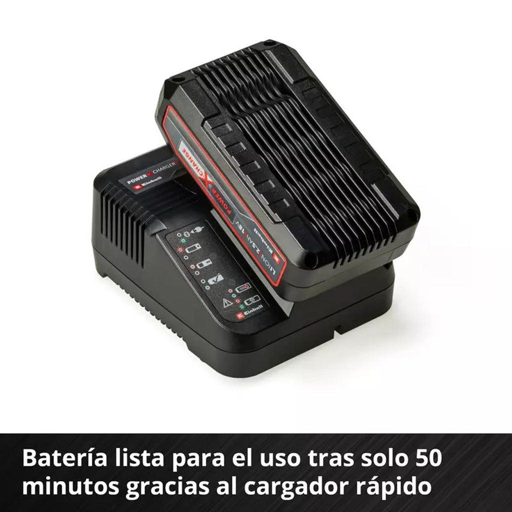 KIT DE INICIO EINHELL CARGADOR + BATERÍA POWER X-CHANGE 2,5AH