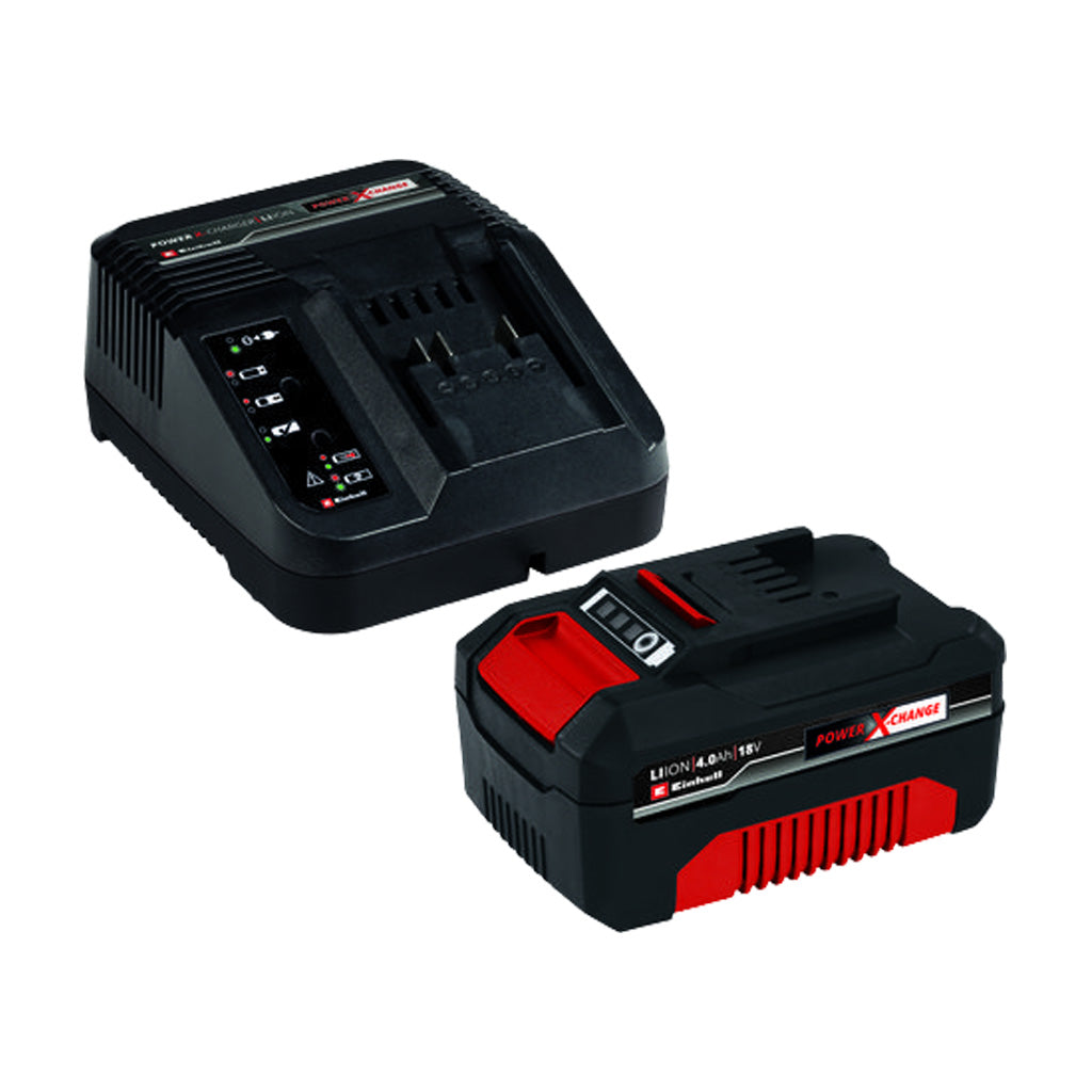 KIT DE INICIO EINHELL PXC CARGADOR + BATERÍA 4,0 AH