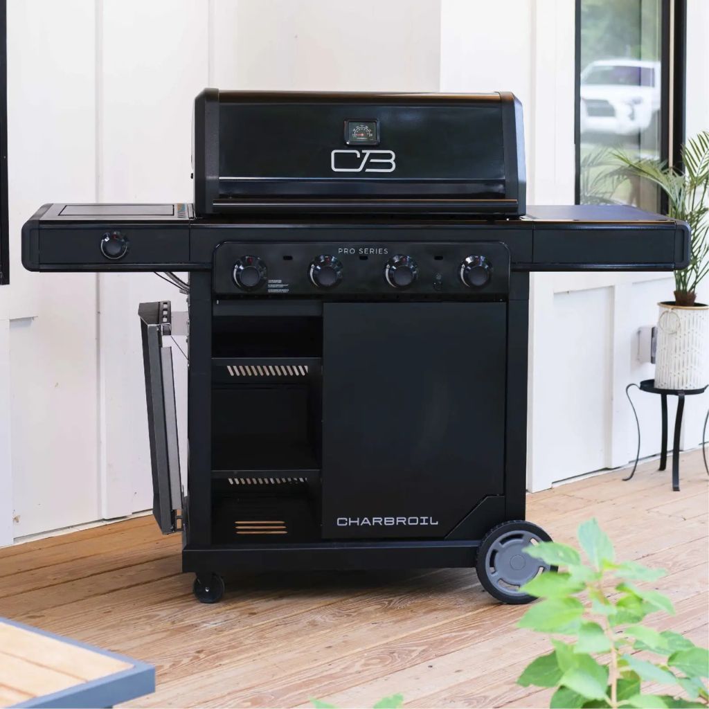 PARRILLA A GAS CHARBROIL PRO SERIES 4 QUEMADORES