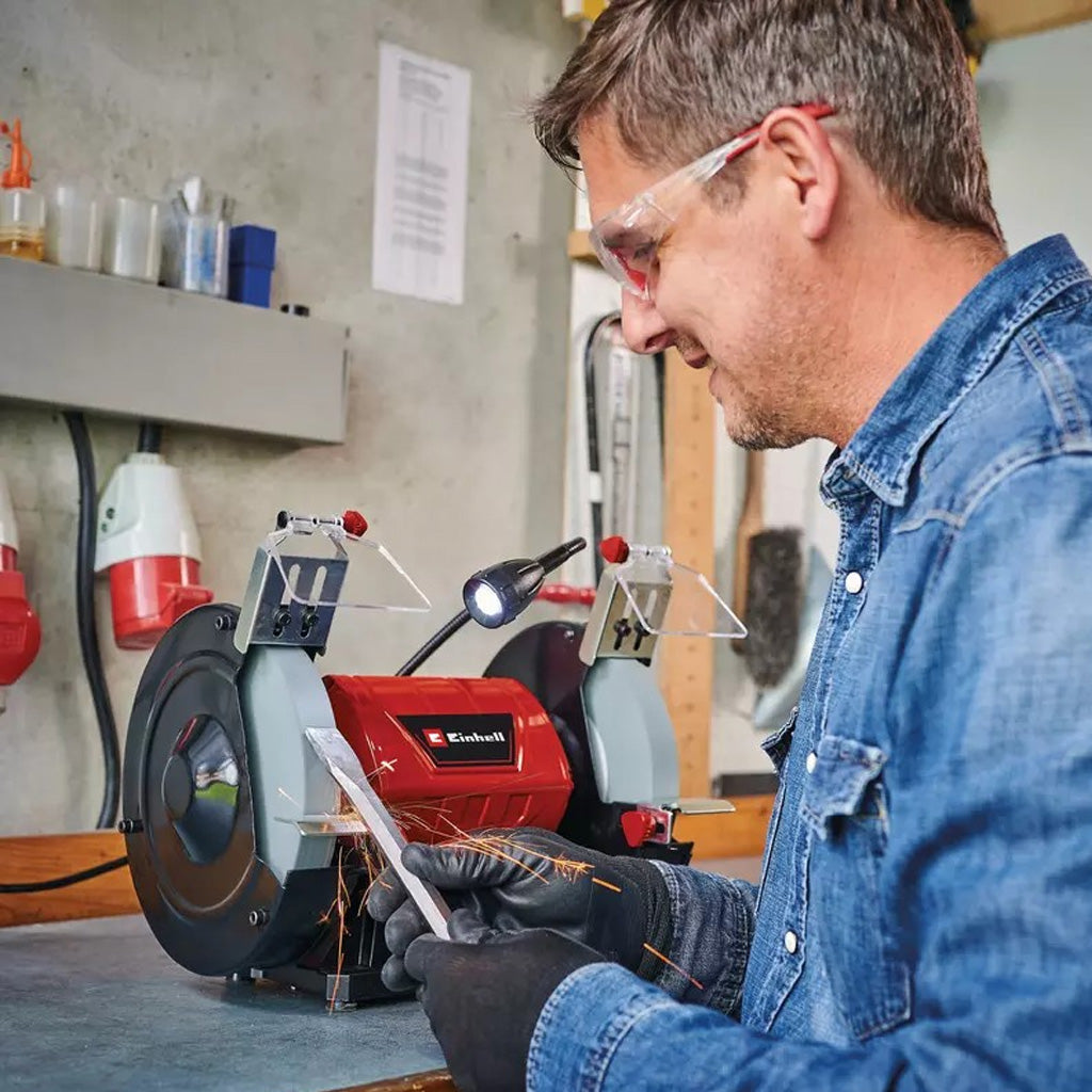 AMOLADORA DE BANCO EINHELL TC-BG 200 L