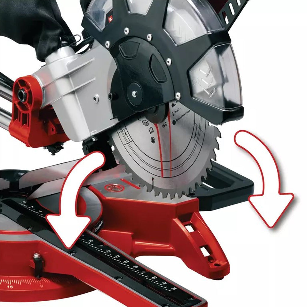 SIERRA INGLETADORA TELESCÓPICA EINHELL TE-SM 2534/1 DUAL