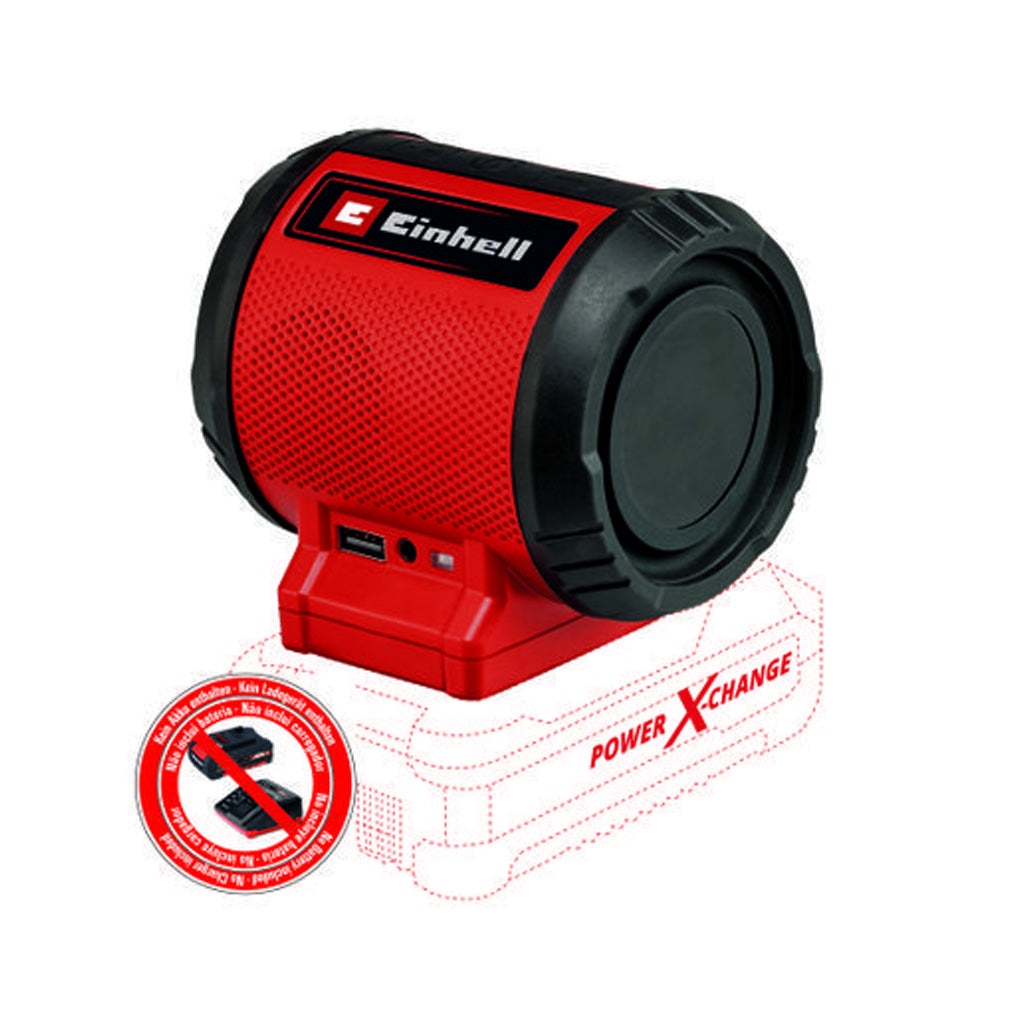 PARLANTE INALÁMBRICO EINHELL TC-SR 18 S/ BATERÍA