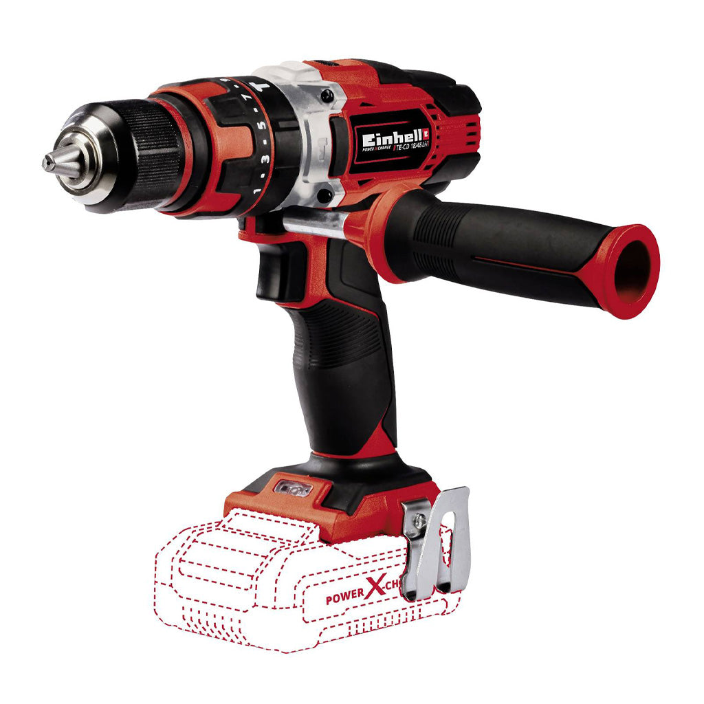 TALADRO PERCUTOR EINHELL TE-CD 18/48 S/ BATERÍA