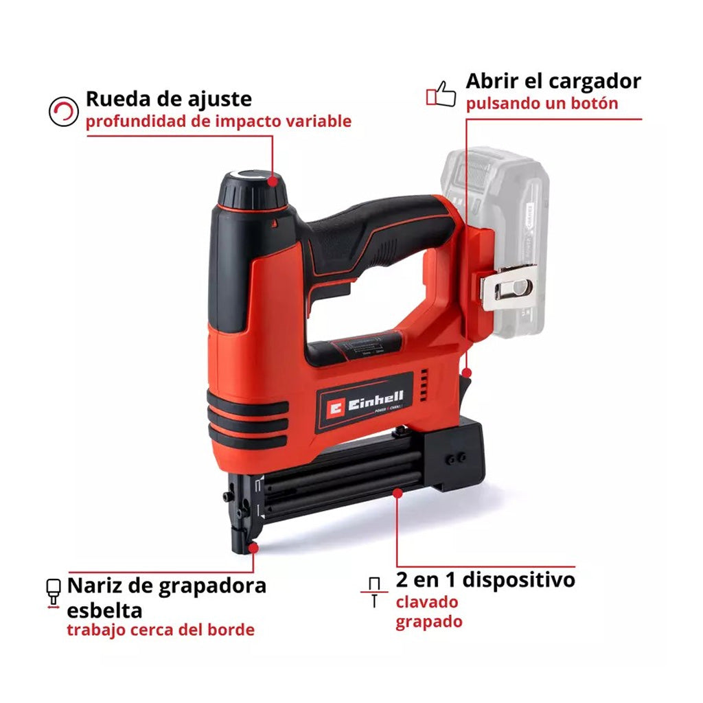 GRAPADORA/CLAVADORA EINHELL TE-CN 18 S/ BATERÍA