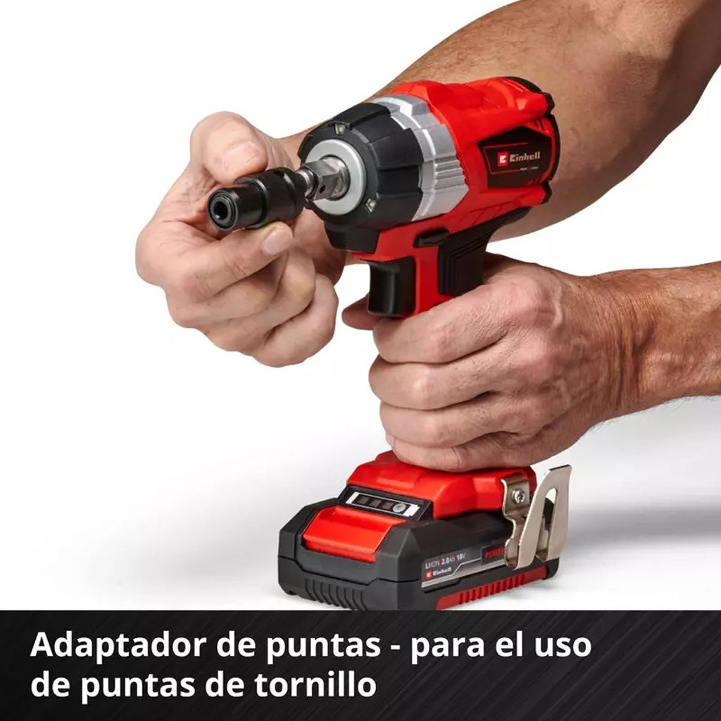 LLAVE DE IMPACTO 1/2" EINHELL TE-CW 18 S/ BATERÍA