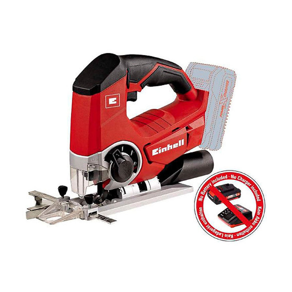 SIERRA CALADORA EINHELL TE-JS 18/80 S/ BATERÍA