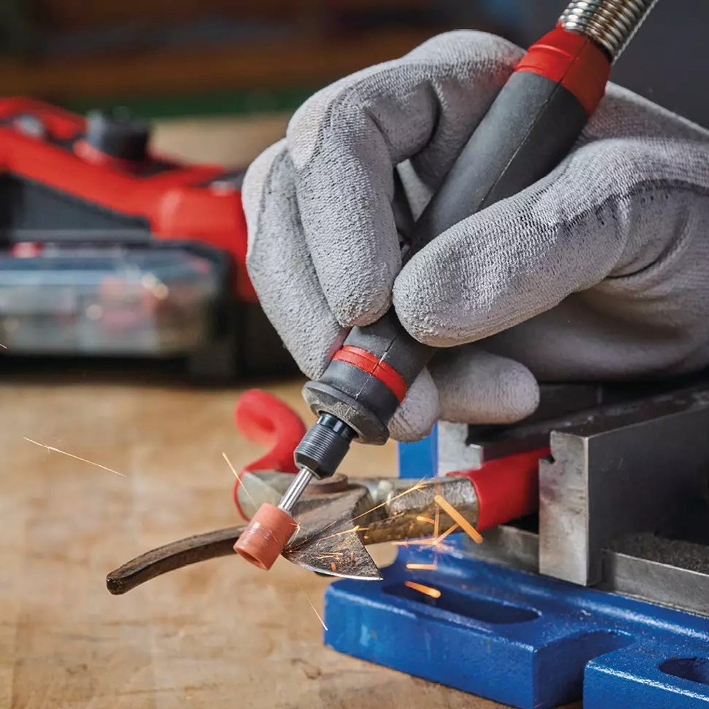 KIT ESMERILADORA/GRABADORA EINHELL TE-MT 18/34 S/ BATERÍA