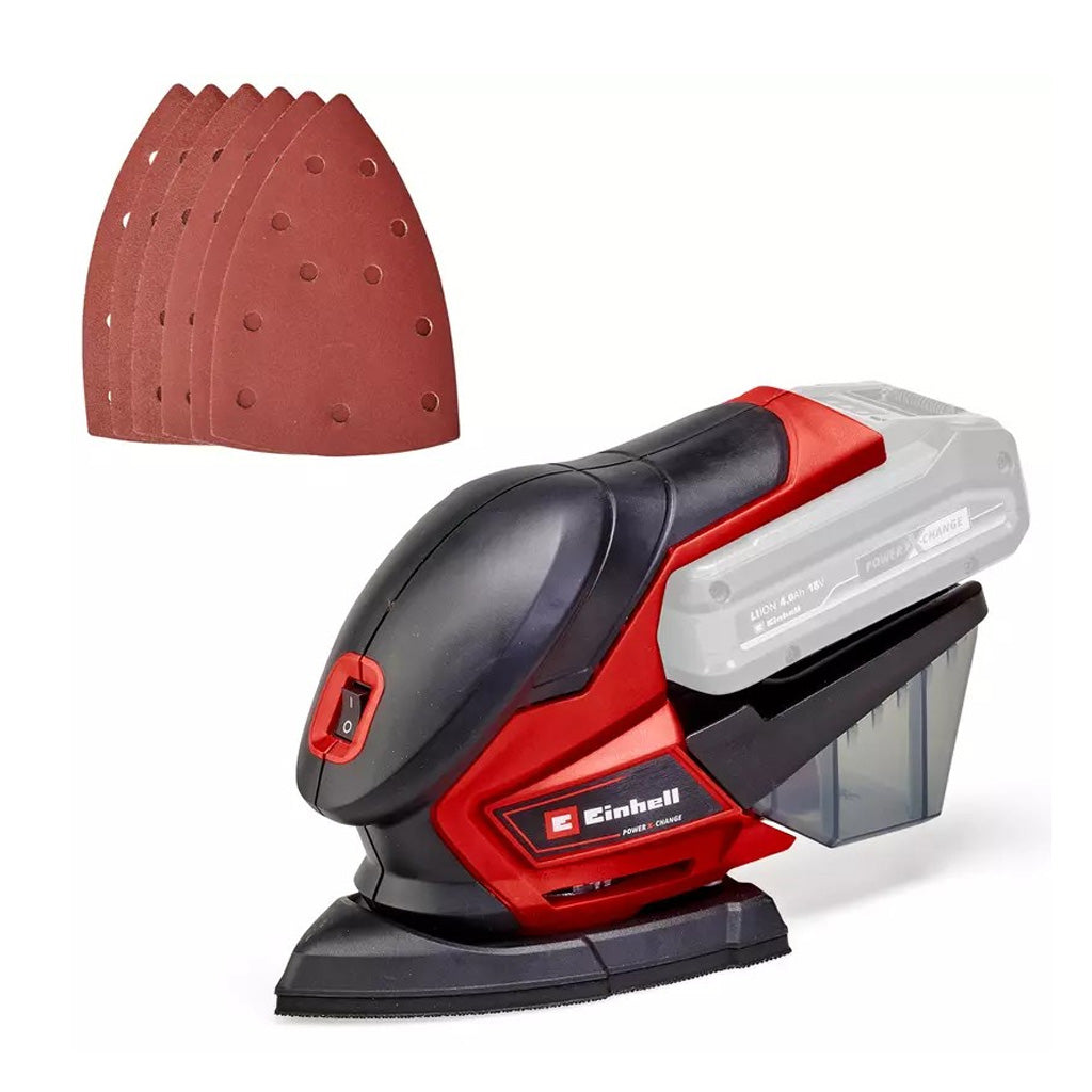 LIJADORA ORBITAL EINHELL TE-OS 18/1 S/ BATERÍA