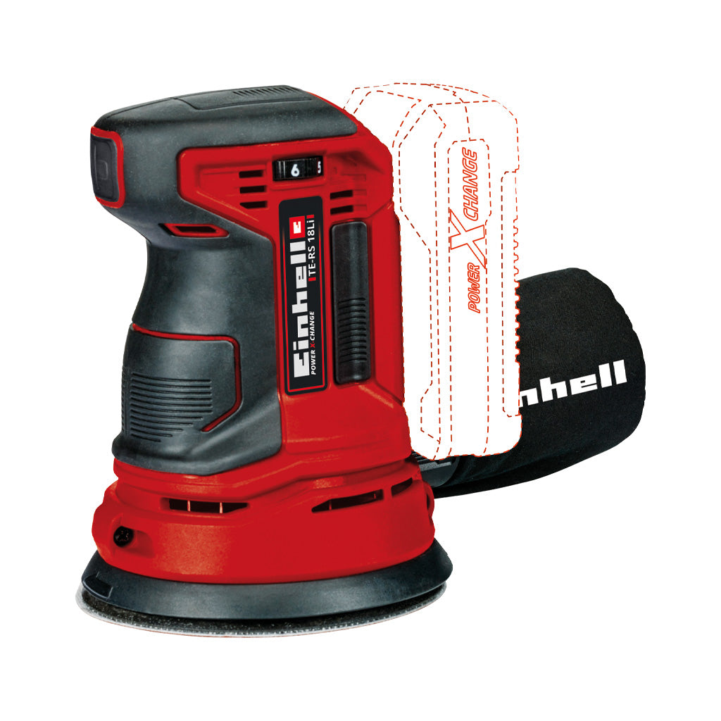 LIJADORA ROTO ORBITAL EINHELL TE-RS 18 S/BATERÍA